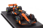 Bburago Mclaren F1  Mcl38 Team Mclaren N 4 Winner Miami Gp 2024 First F1 Victory Lando Norris - With Pilot And Showcase 1:43 Oranžová Černá