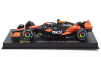 Bburago Mclaren F1  Mcl38 Team Mclaren N 81 Miami Gp 2024 Oscar Piastri - With Pilot And Showcase 1:43 Oranžová Černá