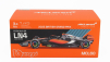 Bburago Mclaren F1  Mcl60 Team Mclaren N 4 2nd British Gp 2023 Lando Norris - Con Pilota E Vetrina - With Pilot And Showcase 1:43 Oranžová Černá Chrom