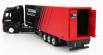 Bburago Mercedes benz Actros 2 Gigaspace Truck Yokohama Tires 2016 1:43 Černá Červená