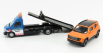 Bburago Mercedes benz Sprinter Soccorso Stradale + Jeep Renegade 1:43