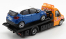 Bburago Mercedes benz Sprinter Soccorso Stradale + Renault Captur 1:43