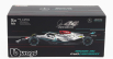 Bburago Mercedes gp F1 W13e Team Mercedes-amg Petronas F1 N 44 Season 2022 Lewis Hamilton - With Helmet And Plastic Showcase 1:43 Stříbrná Zelená