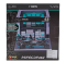 Bburago Mercedes gp F1  W14 Eq Performance Diorama Garage Pit-stop Team Amg Petronas Motorsport N 63 Season 2023 George Russell With Crew Figure And Accessories 1:43 Černá Stříbrná Zelená