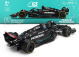 Bburago Mercedes gp F1 W14 Team Mercedes-amg Petronas Formula One N 63 Season 2023 George Russell - With Pilot And Showcase 1:24 Matt Black