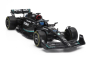 Bburago Mercedes gp F1 W14 Team Mercedes-amg Petronas Formula One N 63 Season 2023 George Russell - With Pilot And Showcase 1:24 Matt Black