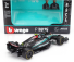Bburago Mercedes gp F1  W15 Eq Performance Team Amg Petronas Motorsport N 44 Season 2024 Lewis Hamilton 1:43 Černá Stříbrná Zelená