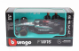 Bburago Mercedes gp F1  W15 Eq Performance Team Amg Petronas Motorsport N 63 Season 2024 George Russell 1:43 Černá Stříbrná Zelená
