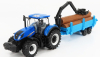 Bburago New Holland T7.315 s doplňky (dárkové balení)