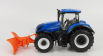 Bburago New holland T7.315 Tractor 2009 1:32 Modrá Oranžová