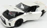 Bburago Nissan Gt-r (r35) Coupe 2017 1:24 Bílá Perla