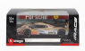 Bburago Porsche 963 9rd 4.6l Turbo V8 Team Hertz Jota N 12 24h Le Mans 2024 Will Stevens - Norman Nato - Callum Ilott 1:43 Bílé Zlato