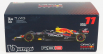 Bburago Red bull F1  Rb18 Team Oracle Red Bull Racing N 11 Season 2022 Sergio Perez - With Helmet And Plastic Showcase 1:43 Matná Modrá Žlutá Červená