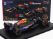 Bburago Red bull F1  Rb19 Team Oracle Red Bull Racing N 1 World Champion Winner Austin Usa Gp 2023 Max Verstappen - With Pilot And Showcase 1:43 Matt Blue