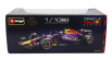 Bburago Red bull F1  Rb19 Team Oracle Red Bull Racing N 1 World Champion Winner Las Vegas Usa Gp 2023 Max Verstappen 1:18 Fialová Žlutá Červená