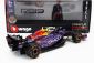 Bburago Red bull F1  Rb19 Team Oracle Red Bull Racing N 1 World Champion Winner Las Vegas Usa Gp 2023 Max Verstappen 1:18 Fialová Žlutá Červená
