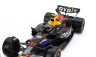 Bburago Red bull F1  Rb19 Team Oracle Red Bull Racing N 11 4th Austin Usa Gp 2023 Sergio Perez - With Pilot And Showcase 1:24 Matt Blue