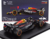 Bburago Red bull F1  Rb20 Team Oracle Red Bull Racing N 1 World Champion Season 2024 Max Verstappen - With Pilot And Showcase 1:43 Modrá Žlutá Červená