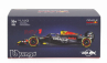 Bburago Red bull F1  Rb20 Team Oracle Red Bull Racing N 1 World Champion Season 2024 Max Verstappen - With Pilot And Showcase 1:43 Modrá Žlutá Červená