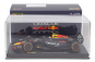 Bburago Red bull F1  Rb20 Team Oracle Red Bull Racing N 11 Season 2024 Sergio Perez - With Pilot And Showcase 1:43 Modrá Žlutá Červená