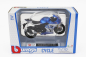 Bburago Suzuki Gsx-r1000 R 2021 1:18 Modrá Stříbrná