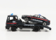 Bburago Truck Soccorso Stradale With Alfa Romeo Giulia Carabinieri 2015 - Carro Attrezzi - Wrecker Road Service 1:43 Blue