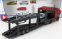 Bburago Volvo Fh16 Xl 750 Euro 6 Cab Truck Car Transporter With Land Rover Range Evoque Lrx 2-door 2011 1:43 Red Met
