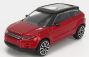 Bburago Volvo Fh16 Xl 750 Euro 6 Cab Truck Car Transporter With Land Rover Range Evoque Lrx 2-door 2011 1:43 Red Met