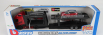 Bburago Volvo Fh16 Xl 750 Euro 6 Cab Truck Car Transporter With Land Rover Range Evoque Lrx 2-door 2011 1:43 Red Met