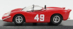 Best-model Abarth 2000 Se 2nd N 49 Mont Ventoux 1969 A.merzario 1:43 Red