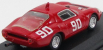 Best-model Abarth Ot1300 Mugello N 90 Mugello 1967 Nesti - Hezemans - Furtmayr 1:43 Red