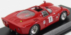 Best-model Alfa romeo 33.2 Le Mans Test 1968 Bianchi - Zeccoli - Grosselin - Trosch 1:43 Red