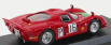 Best-model Alfa romeo 33.2 N 16 Nurburgring 1968 Giunti - Galli 1:43 Červená Zelená
