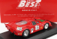 Best-model Alfa romeo 33.2 N 16 Nurburgring 1968 I.giunti - N.galli 1:43 Červená Zelená