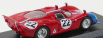 Best-model Alfa romeo 33.2 N 22 Parigi 1968 Pilette - Slotemaker 1:43 Red