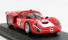 Best-model Alfa romeo 33.2 N 220 Targa Florio 1968 Vaccarella - Schutz 1:43 Red