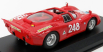 Best-model Alfa romeo 33.2 N 248 Targa Florio 1969 Pinto - Alberti 1:43 Red