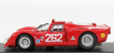 Best-model Alfa romeo 33.2 N 262 Targa Florio 1969 Vaccarella - De Adamich 1:43 Red