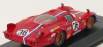 Best-model Alfa romeo 33.2 N 36 Le Mans 1969 Pilette - Slotemaker 1:43 Red