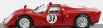 Best-model Alfa romeo 33.2 N 37 Test 24h Le Mans 1968 Gosselin - Trosch 1:43 Červená Modrá