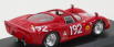 Best-model Alfa romeo 33.2 Sp N 192 Targa Florio 1968 Bianchi Casoni 1:43 Red