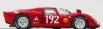 Best-model Alfa romeo 33.2 Sp N 192 Targa Florio 1968 Bianchi Casoni 1:43 Red