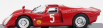 Best-model Alfa romeo 33.2 Spider N 5 Winner Montlhery 1969 Larrousse - Verrier 1:43 Red