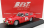 Best-model Alfa romeo Tz1 N 105 2nd Rally Tour De Corse 1964 Rolland - G.augias 1:43 Red