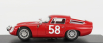 Best-model Alfa romeo Tz1 N 58 Targa Florio 1964 Bussinello - Todaro 1:43 Red