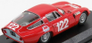 Best-model Alfa romeo Tz1 Scuderia Pagaso N 122 Targa Florio 1966 Lo Piccolo - Sutera 1:43 Red