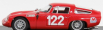 Best-model Alfa romeo Tz1 Scuderia Pagaso N 122 Targa Florio 1966 Lo Piccolo - Sutera 1:43 Red