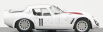 Best-model Alfa romeo Tz2 N 11 Warwick Farm 1968 M.brunninghausen 1:43 Bílá Červená