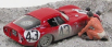 Best-model Alfa romeo Tz2 N 43 24h Le Mans 1965 (with Figure) Zeccoli - Rosinski 1:43 Red