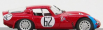 Best-model Alfa romeo Tz2 N 62 Sebring 1966 Bianchi - Consten 1:43 Red